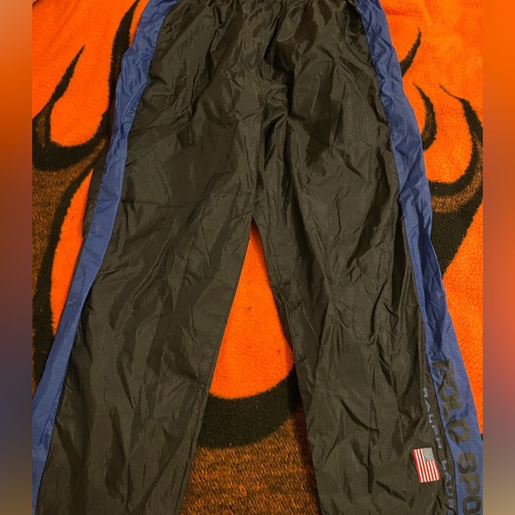 Vintage Polo Sport Windbreaker Pants Size Large - Picture 2 of 6